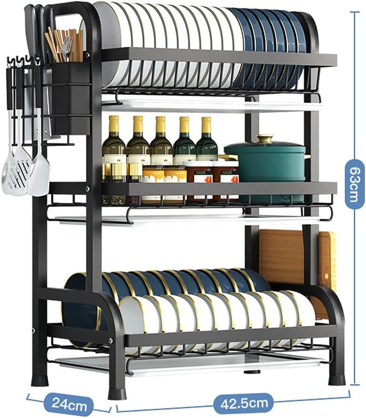 Platero De Platos De Cocina 3 Niveles