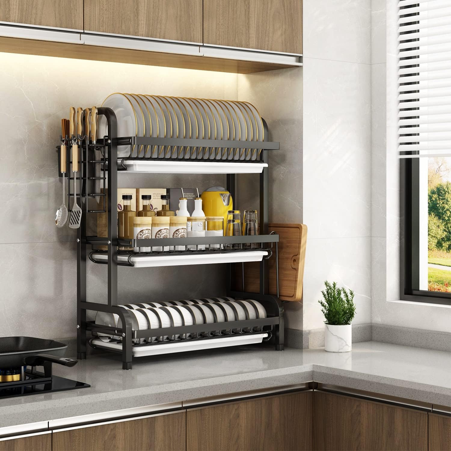 Miniatura 4 de Platero De Platos De Cocina 3 Niveles