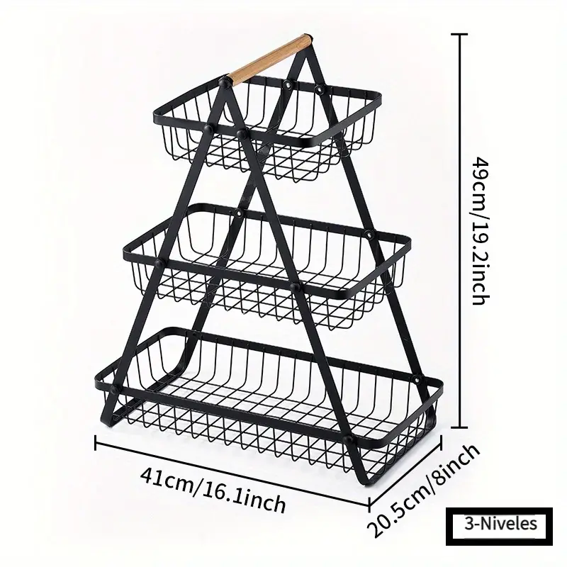 Miniatura 4 de Organizador De Metal 3 Niveles