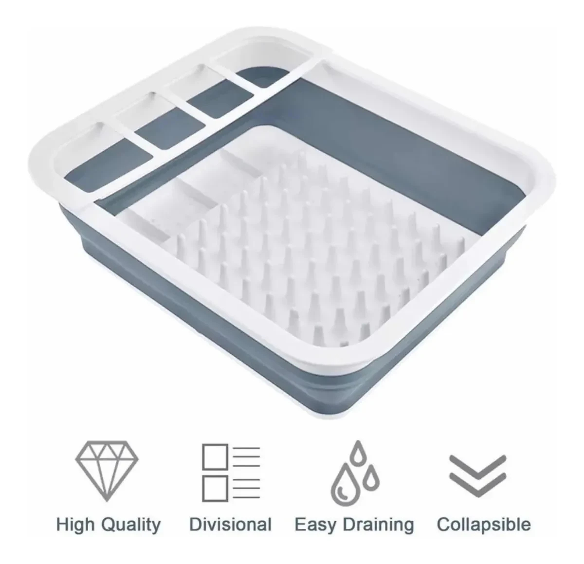 Escurridor De Platos Plegable