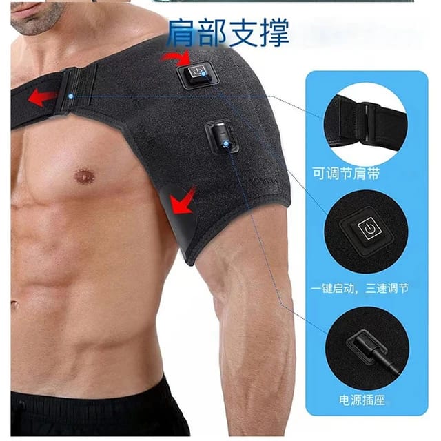 Hombrera calor ajustable para tendinitis