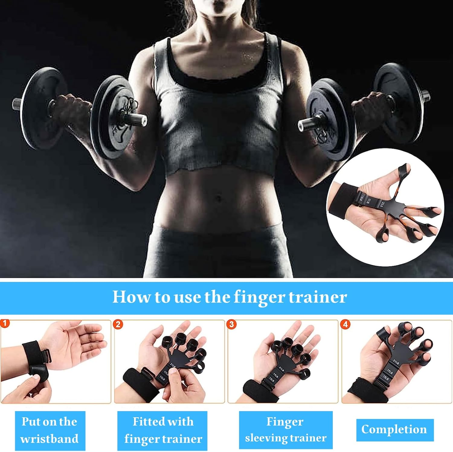 Miniatura 2 de Ejercitador de manos y dedos