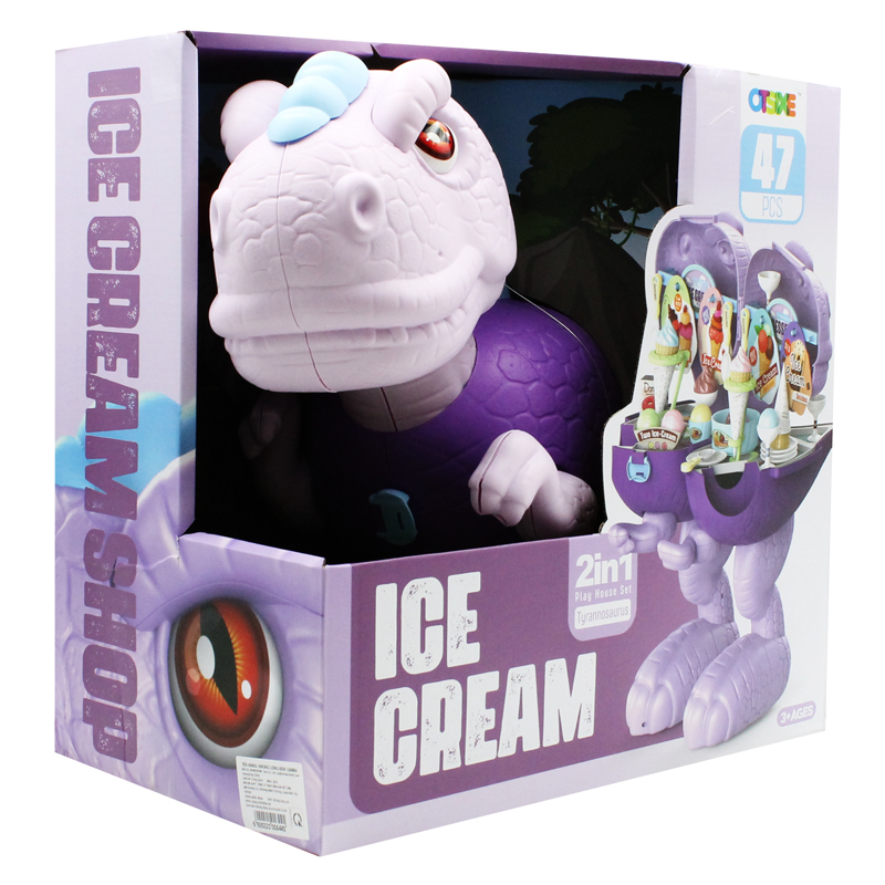 Miniatura 2 de Caja De Juguetes Heladería Tiranosaurio