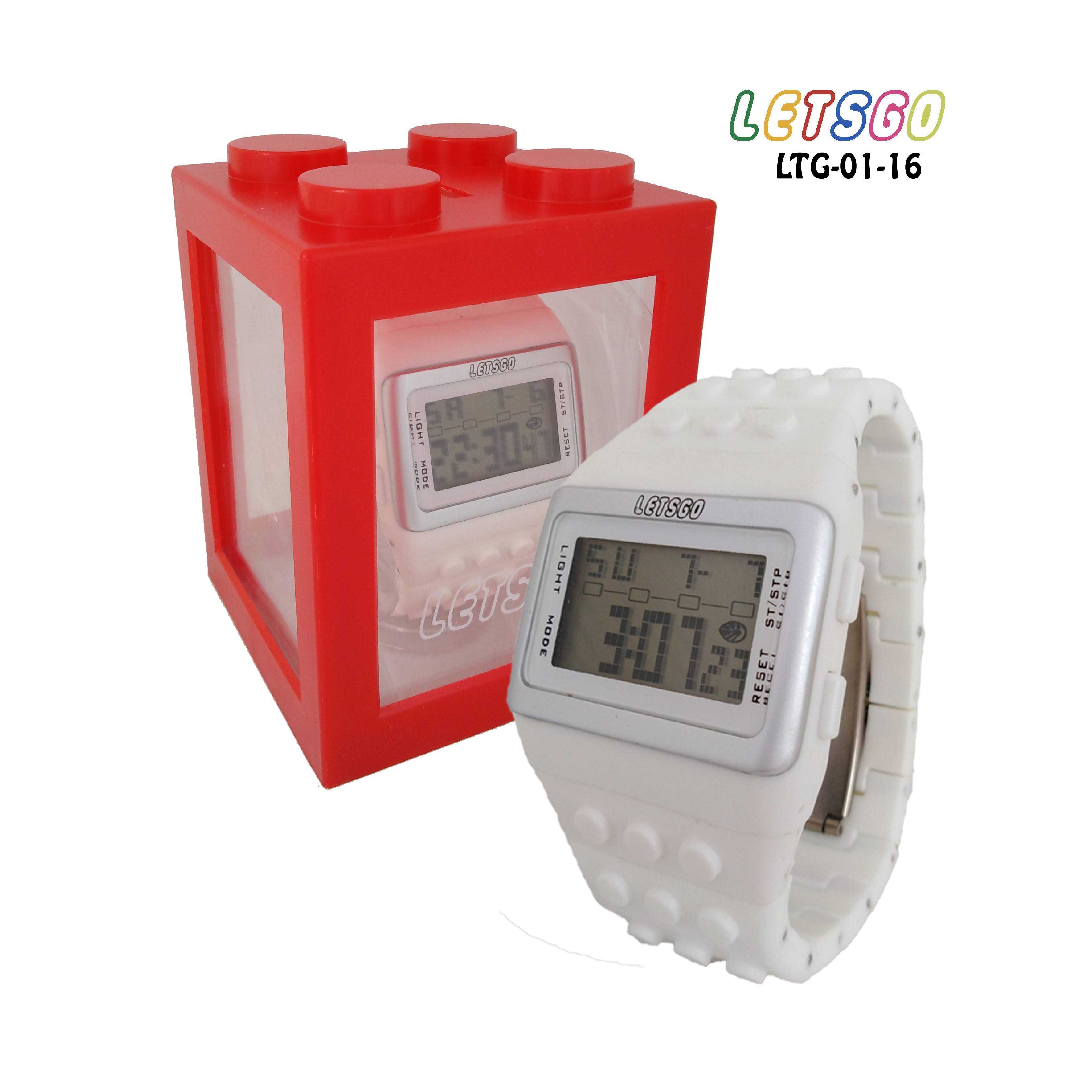 LTG-01 RELOJ LEGO CON ESTUCHE