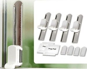 Miniatura 2 de Seguro ajustable puerta ventana x2 D-16