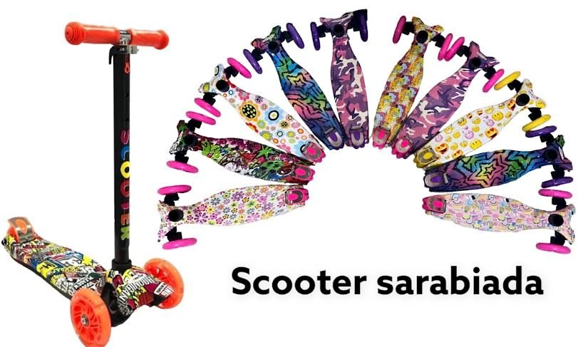Patineta Scooter Sarabiada, Para Niñ@s