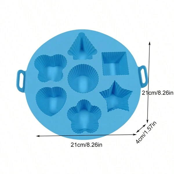 Miniatura 5 de Molde Para Cup Cake De 7 Agujeros