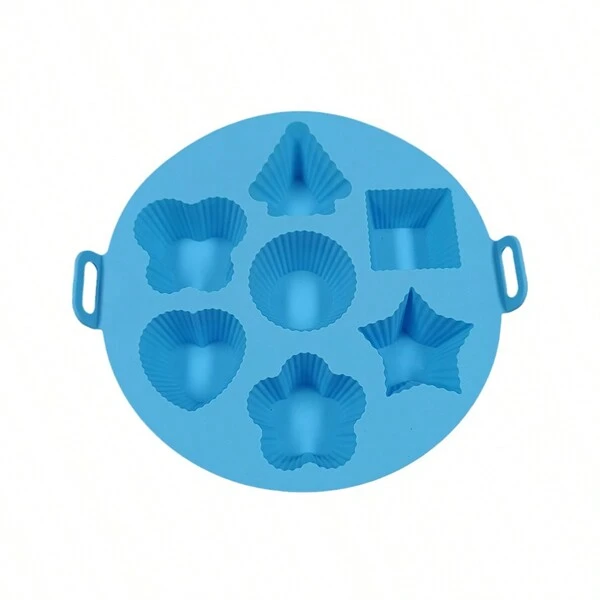 Miniatura 2 de Molde Para Cup Cake De 7 Agujeros