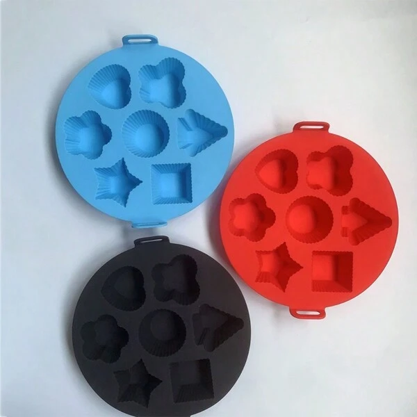 Miniatura 3 de Molde Para Cup Cake De 7 Agujeros