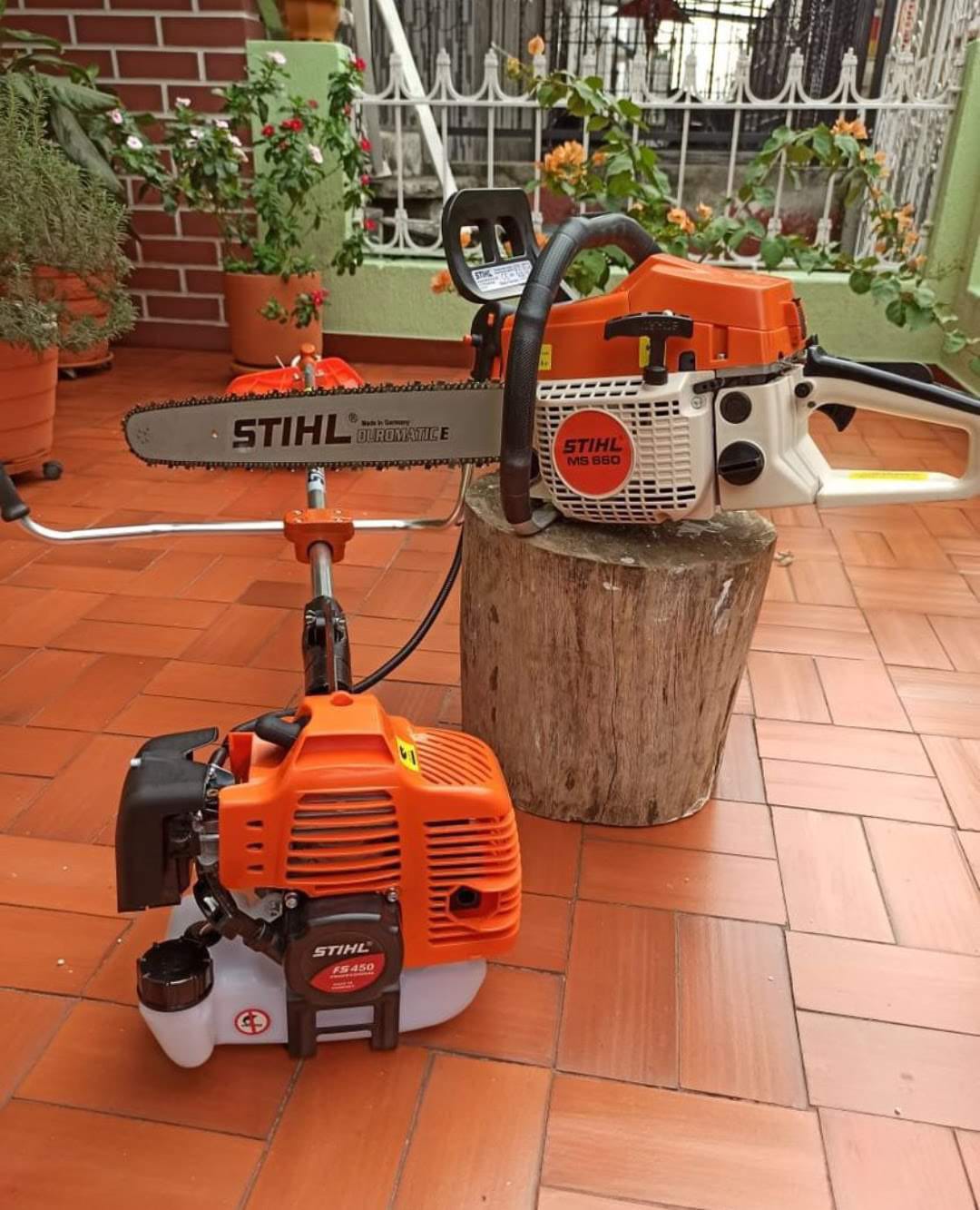 COMBO DE GUADAÑA Y MOTOSIERRA NAR