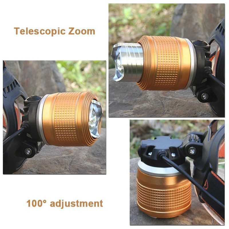 Miniatura 2 de linterna frontal de minero