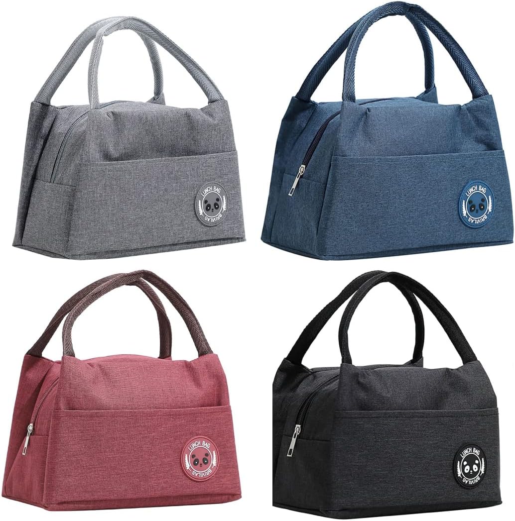 Vista 5 de Maleta Lonchera Térmica Portátil - COLOR: NEGRO