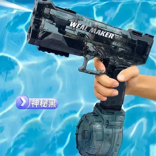 Miniatura 3 de Pistola De Agua Eléctrica Con Disparo