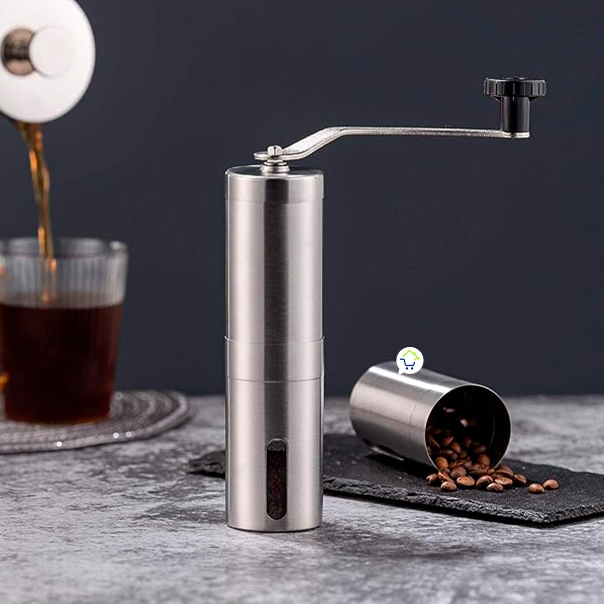 Miniatura 4 de Molino De Cafe Manual Portatil 2918