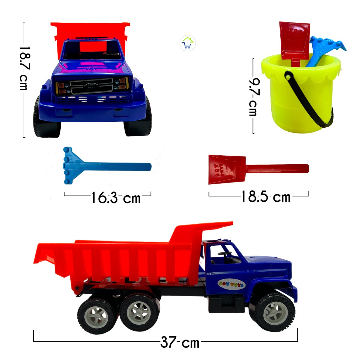 Miniatura 2 de Camion Volqueta Construccion PF550PR