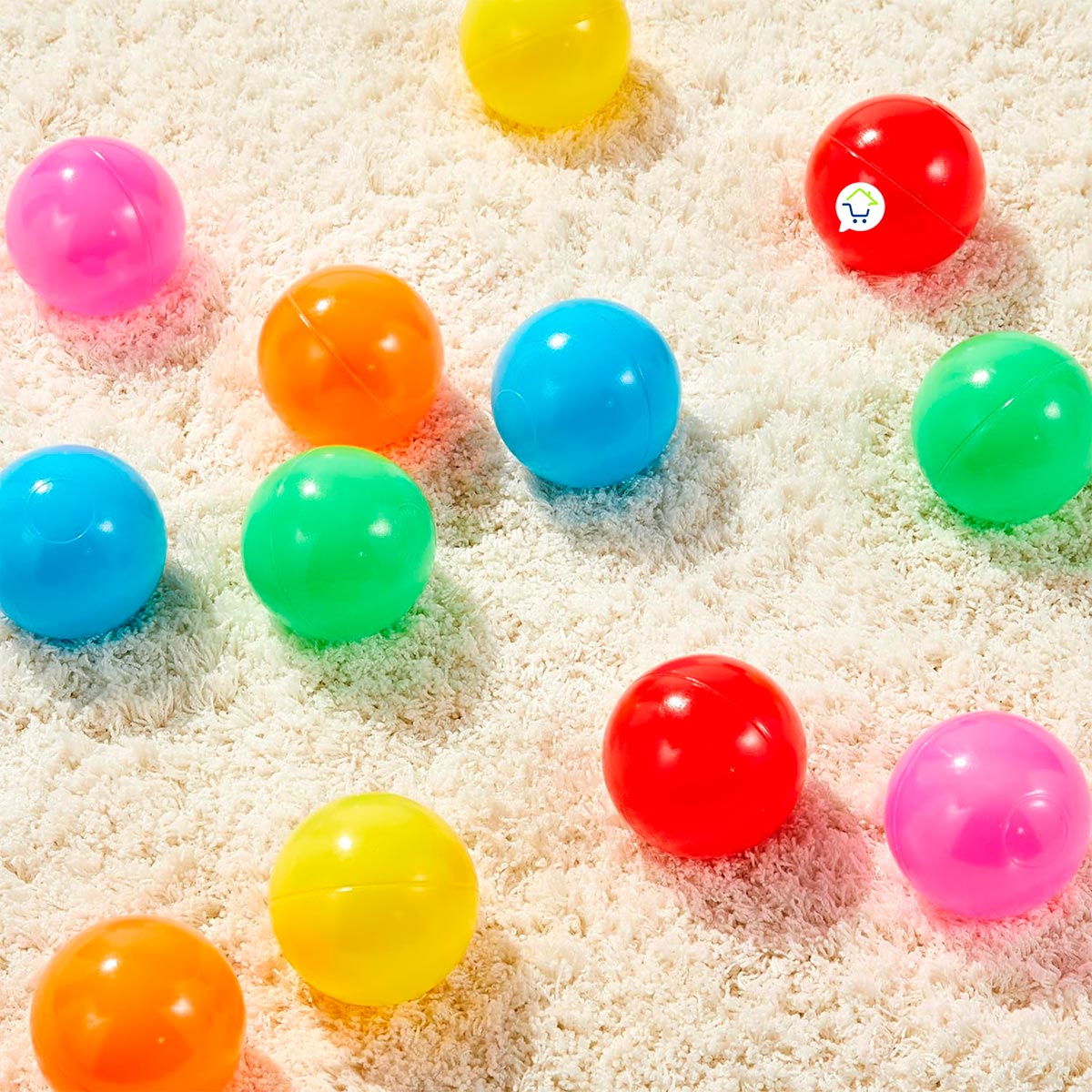 Miniatura 5 de Pelotas Para Piscina x100 Multicolo P153