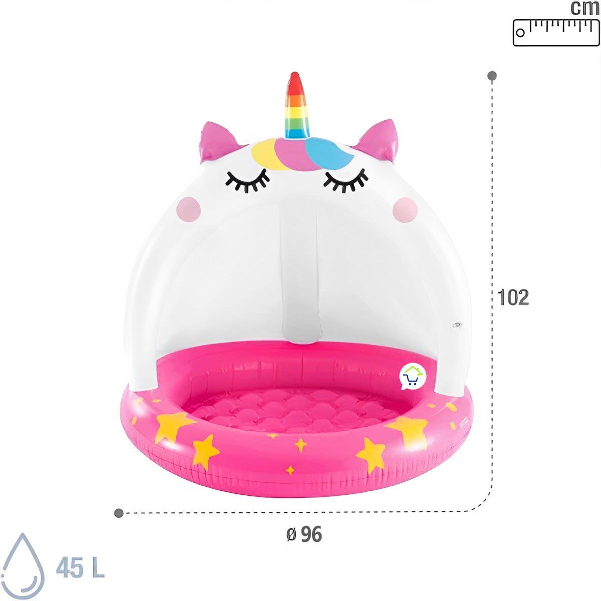 Miniatura 2 de Piscina Unicornio Flotador Infantil 5843