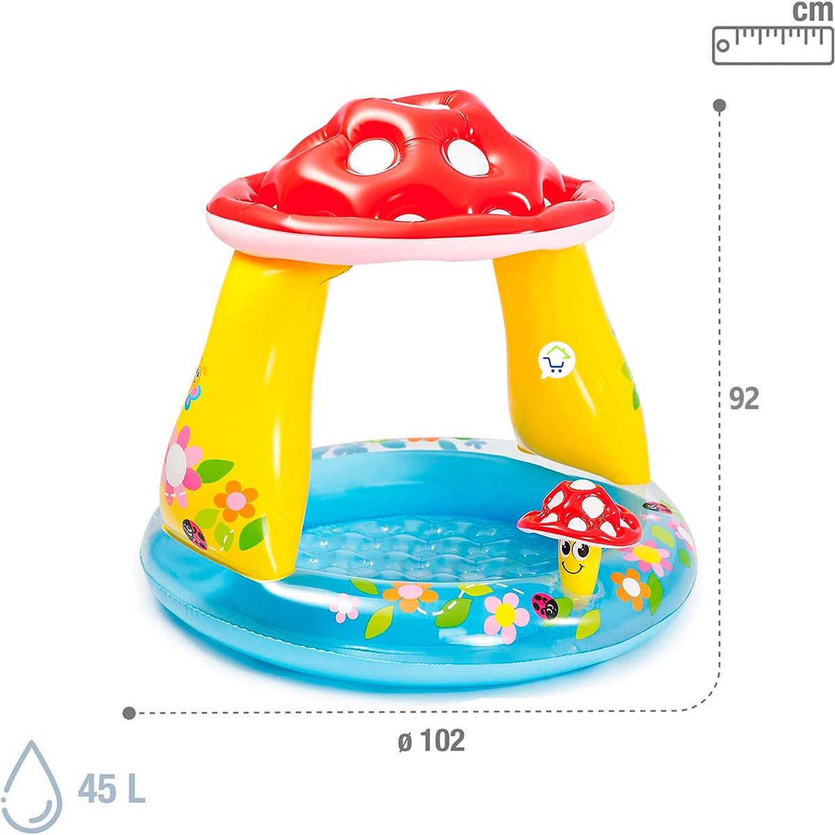 Miniatura 2 de Piscina Hongo Flotador Infantil 57114NP