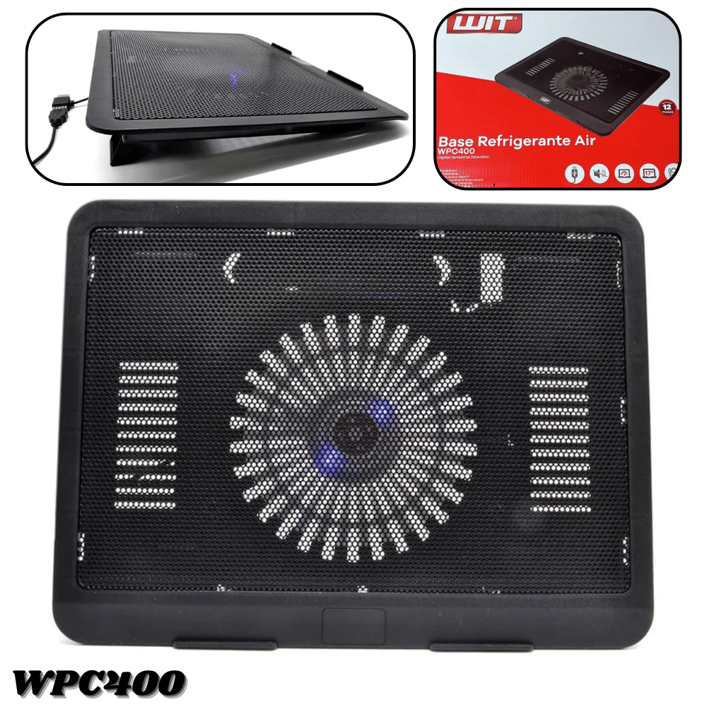 Base Refrigerante Para Portatil Wpc400