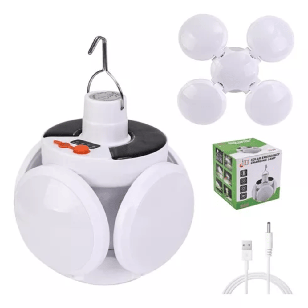 Miniatura 3 de Lampara Solar 4 Bombillos Led