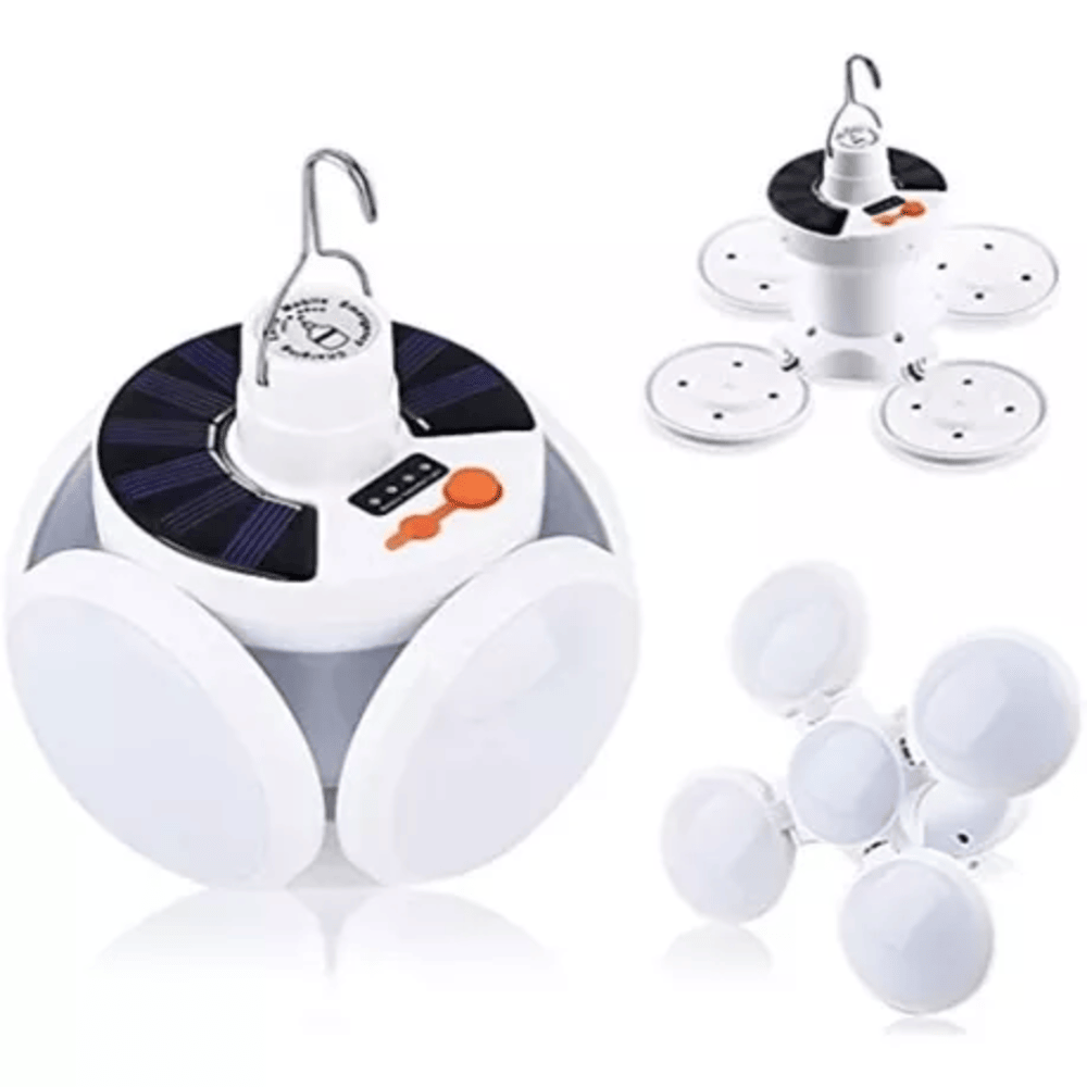 Miniatura 2 de Lampara Solar 4 Bombillos Led