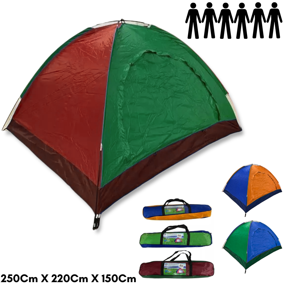 Carpa Camping Impermeable Para 6 Persona