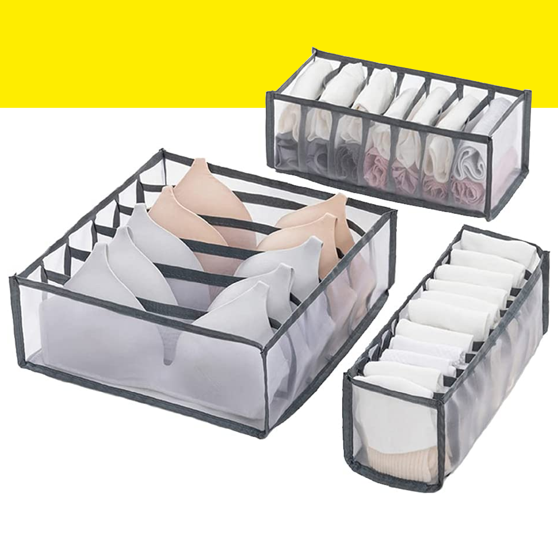 Organizador De Ropa Interior Y Medias x3