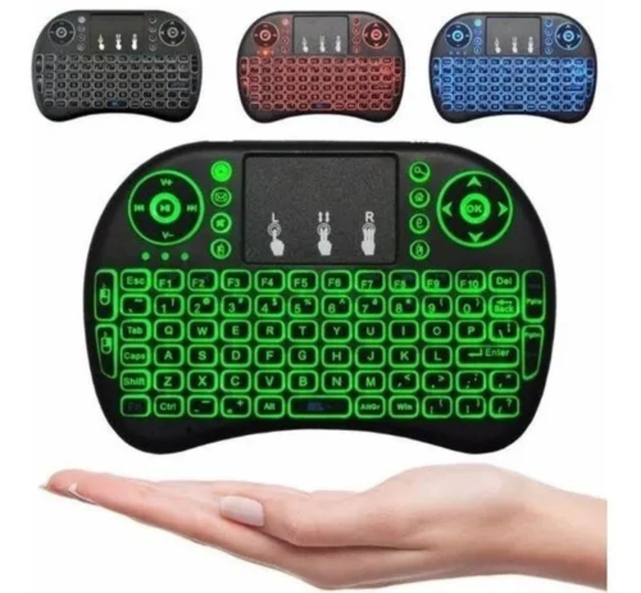 Miniatura 3 de Mini Teclado Gamer Inalámbrico Touchpad