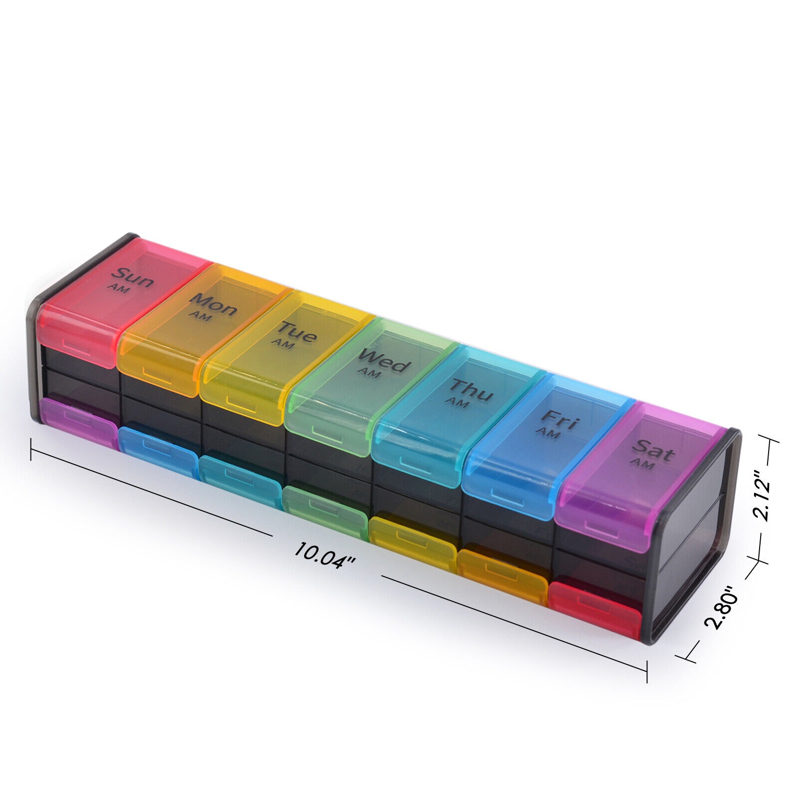 Miniatura 4 de Pastillero semanal día y noche grande 14