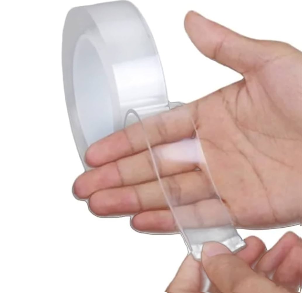 Miniatura 3 de Cinta gel reutilizable doble 5mts x 3cm