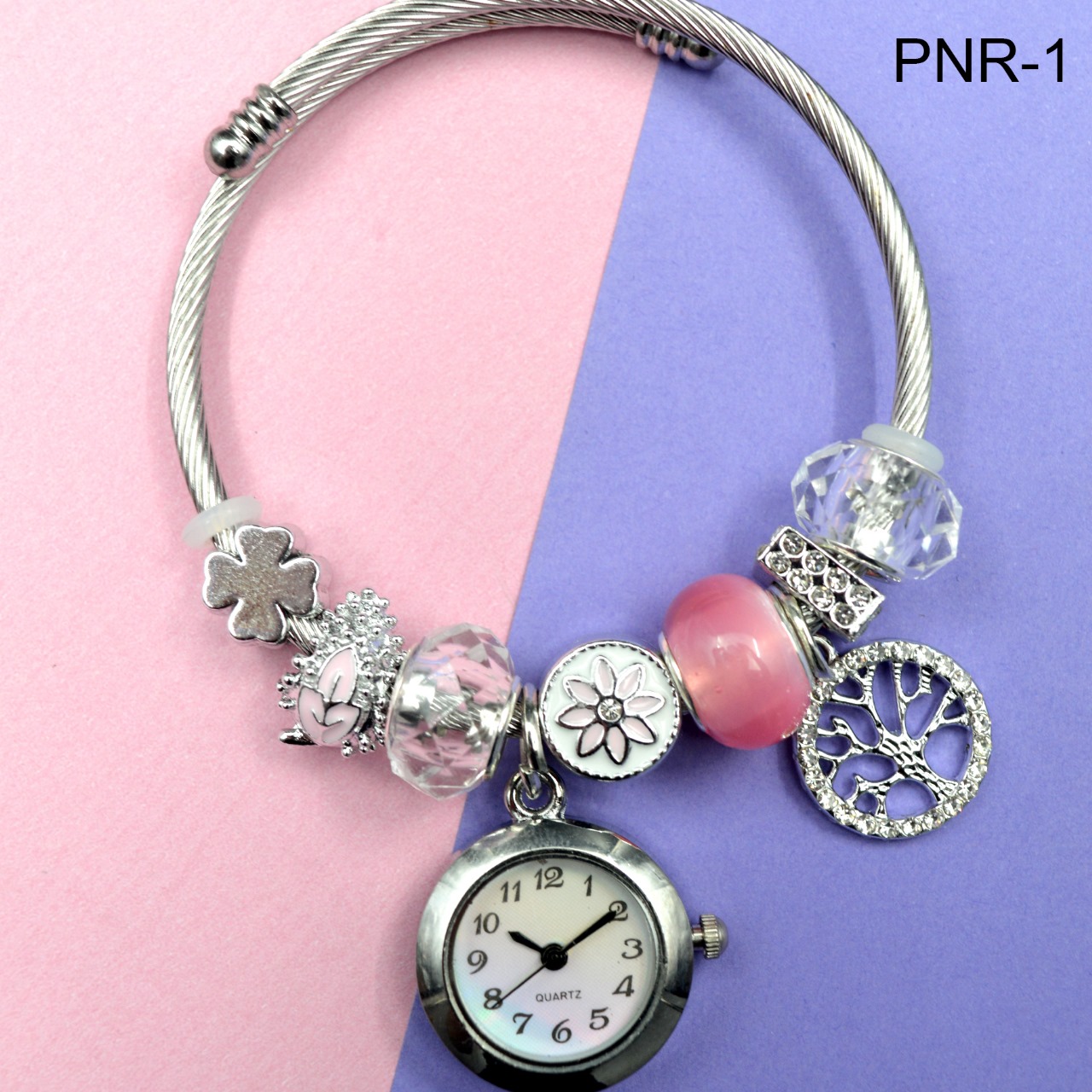 RELOJ PULSERA PLATEADO PNR