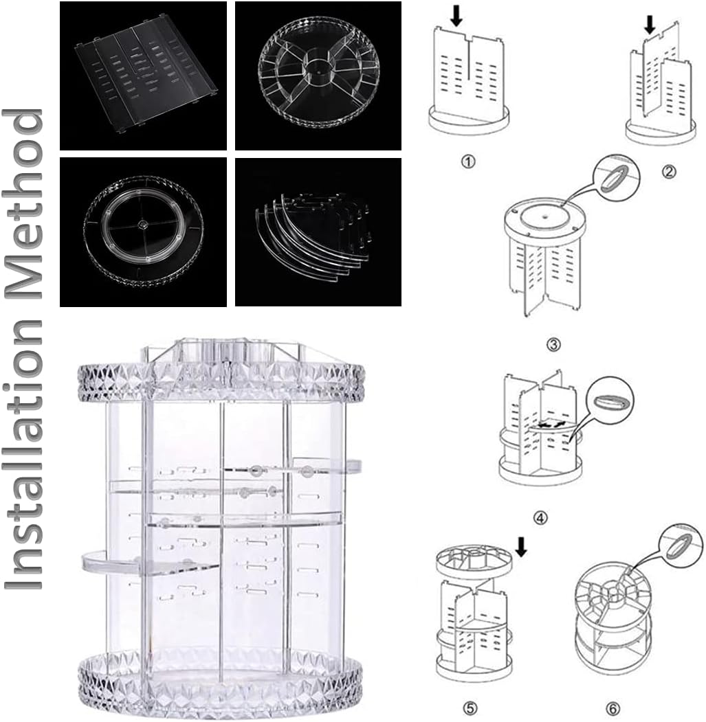 Miniatura 4 de Organizador de maquillaje 360 grados