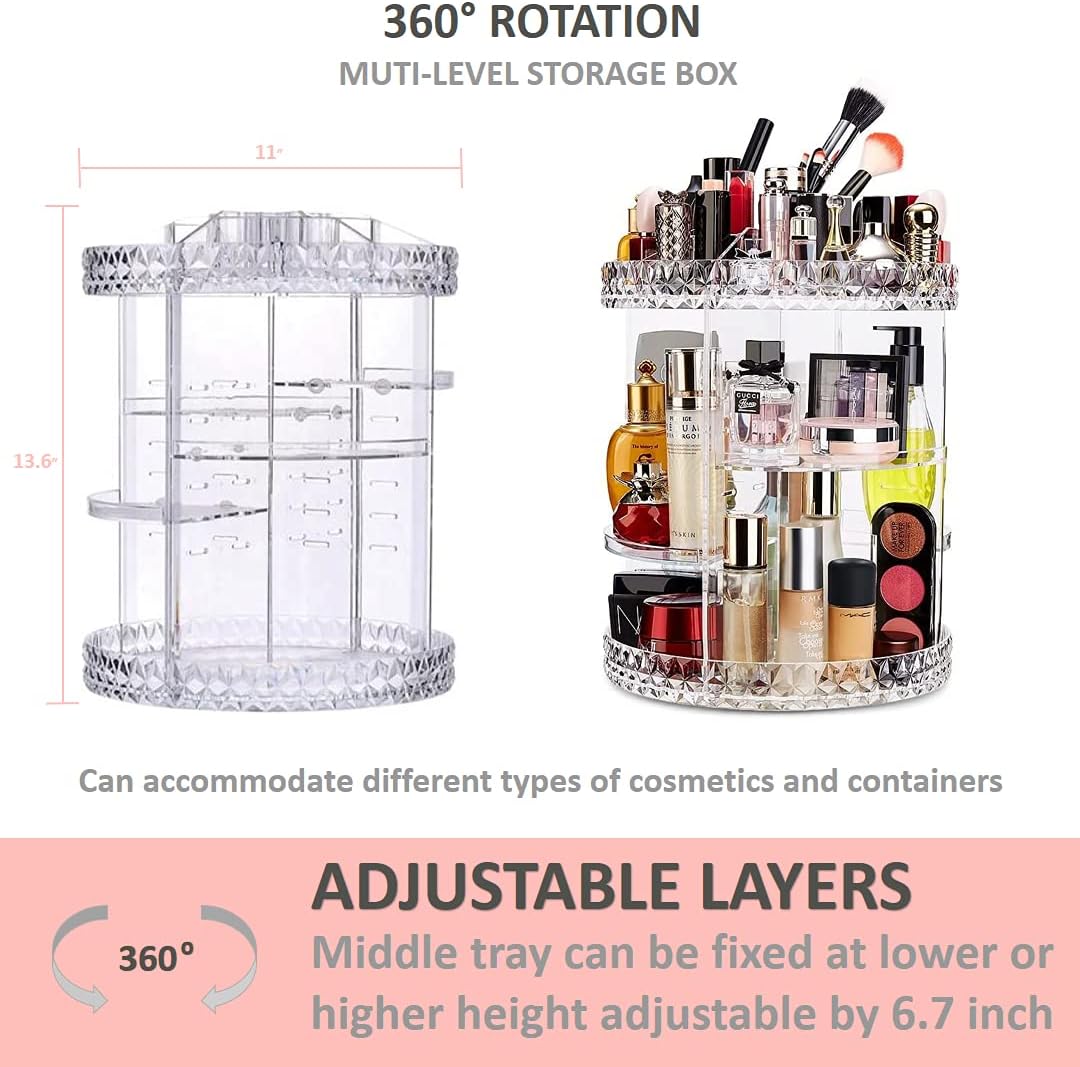 Miniatura 6 de Organizador de maquillaje 360 grados