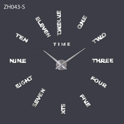 RP-ZH043 RELOJ ANÁLOGO ADHESIVO 3D