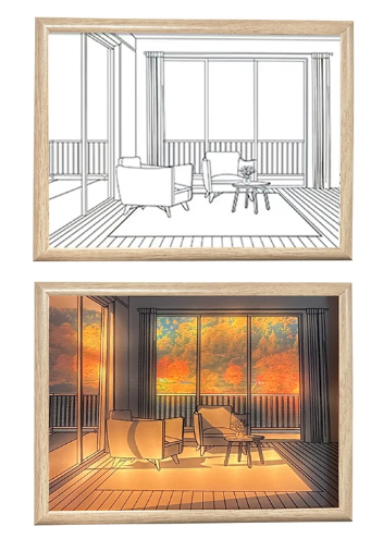 Cuadro Decorativo Led