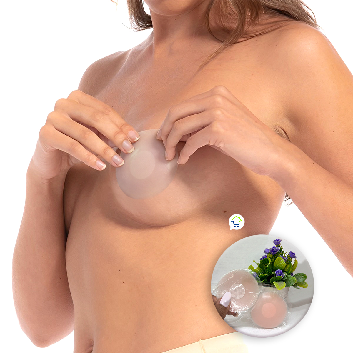 Miniatura 3 de Cubre Pezones Invisibles Silicona PSNA2