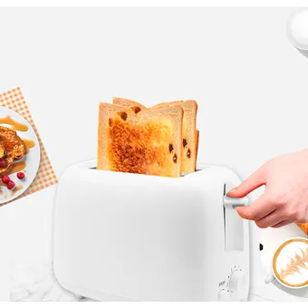 Miniatura 2 de Tostador Tostadora De Pan Eléctrico Con