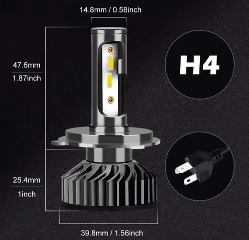 Miniatura 3 de Par Luz LED H4 Infinitary+Cocuyos Led