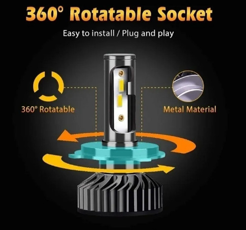 Miniatura 2 de Par Luz LED H4 Infinitary+Cocuyos Led