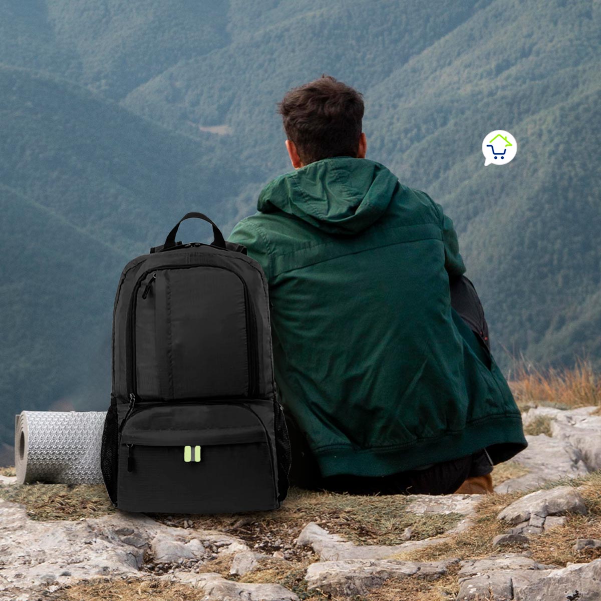 Miniatura 6 de Morral Impermeable Plegable EA-1954