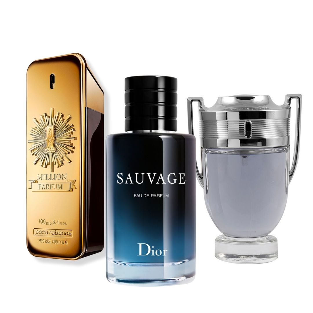 KIT PERFUM (ONE PARFUM+SAUVAGE+INVICTUS)