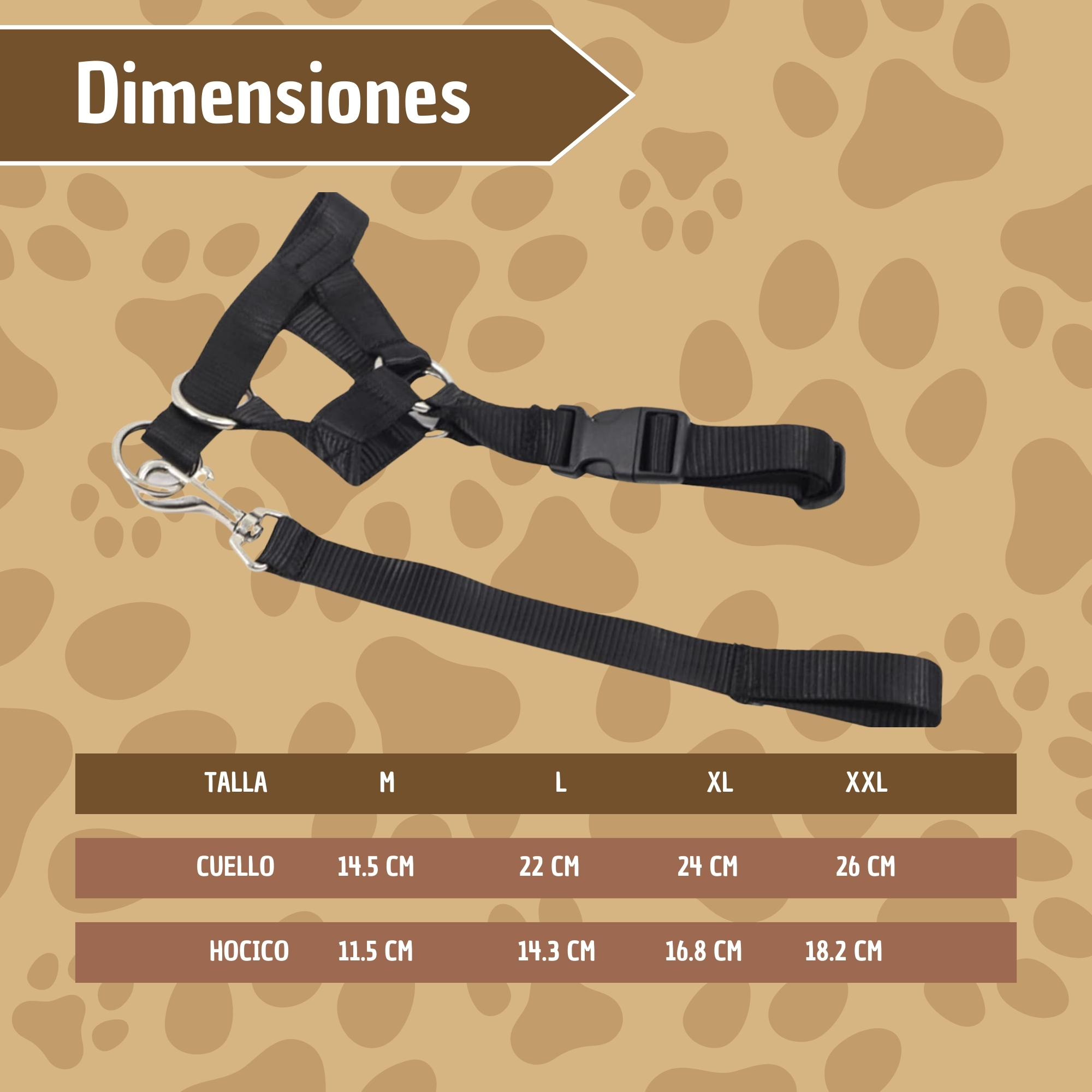 Collar Para Perro Bozal De Entrenamiento Halti 8