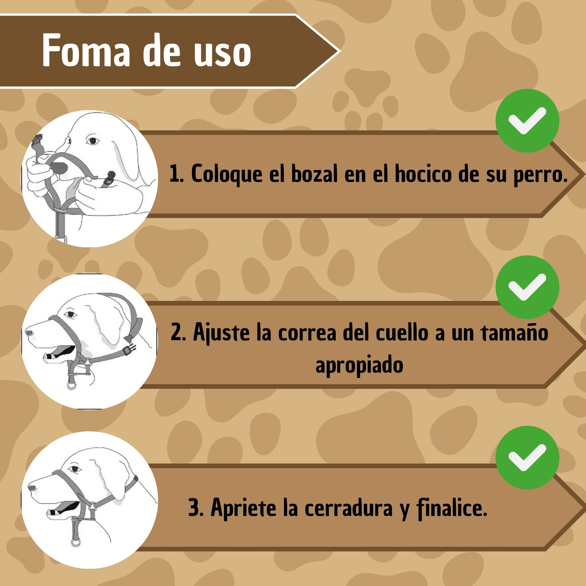 Collar Para Perro Bozal De Entrenamiento Halti 7