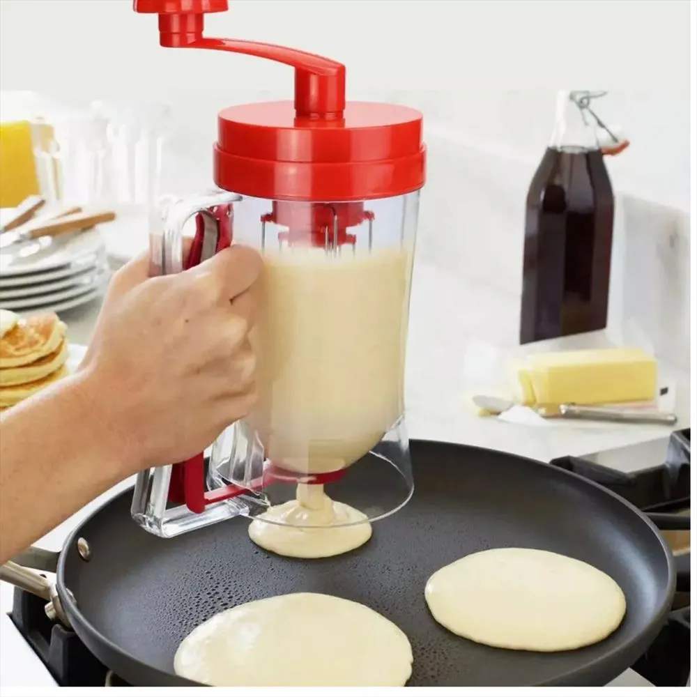 BATIDOR Y DISPENSADOR MEZCLAS PANCAKES