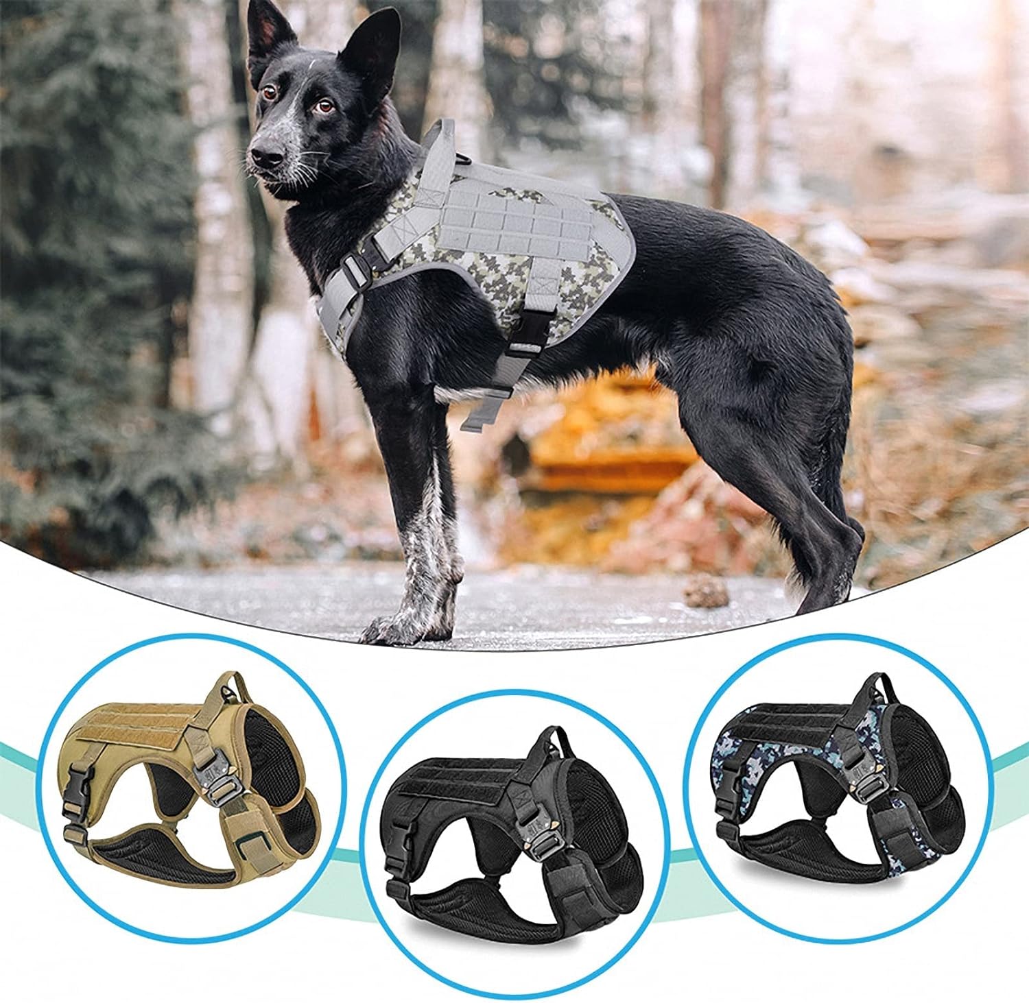 Arnés Para Perro Entrenamiento Razas Fuertes