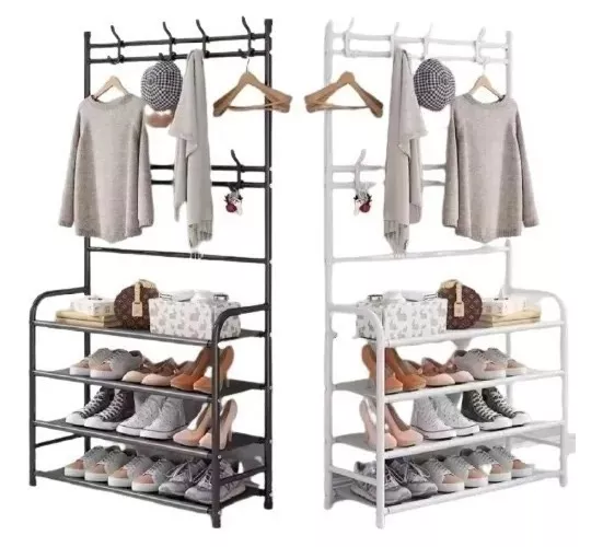 Miniatura 4 de Perchero Con Zapatero 5 Niveles Grande