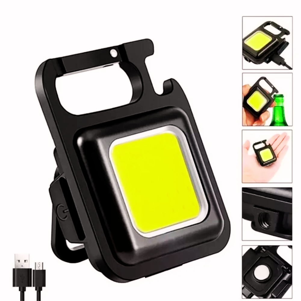 Mini Linterna Llavero Lampara Led Recarg