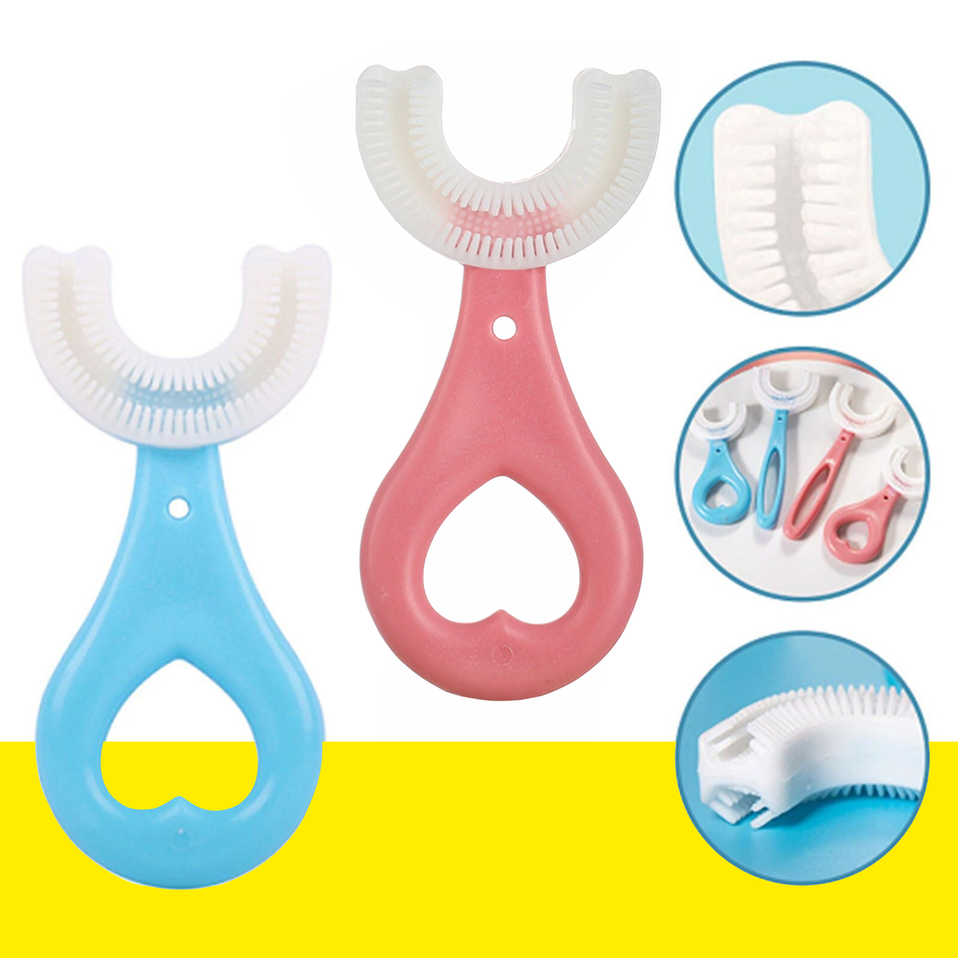 Cepillos Para Perro De Dientes Infantil Silicona