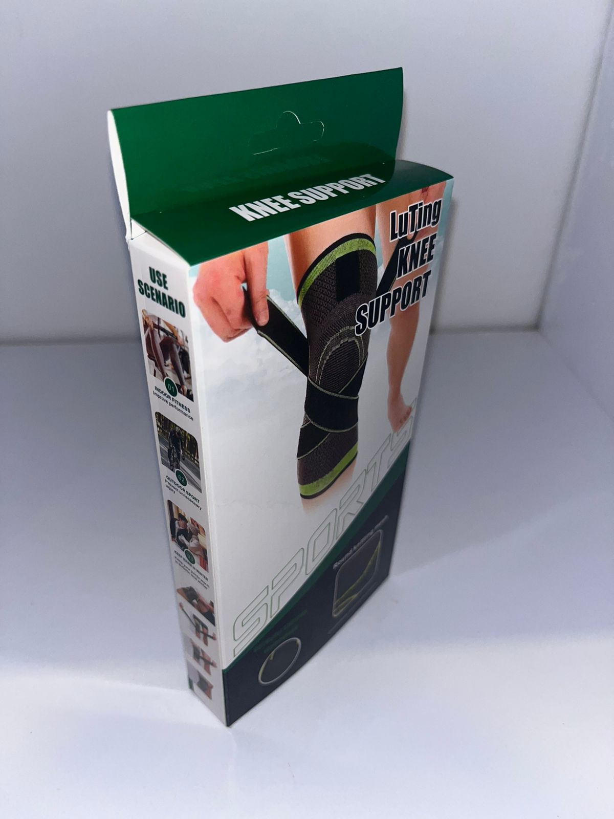 Miniatura 2 de rodillera con doble ajuste