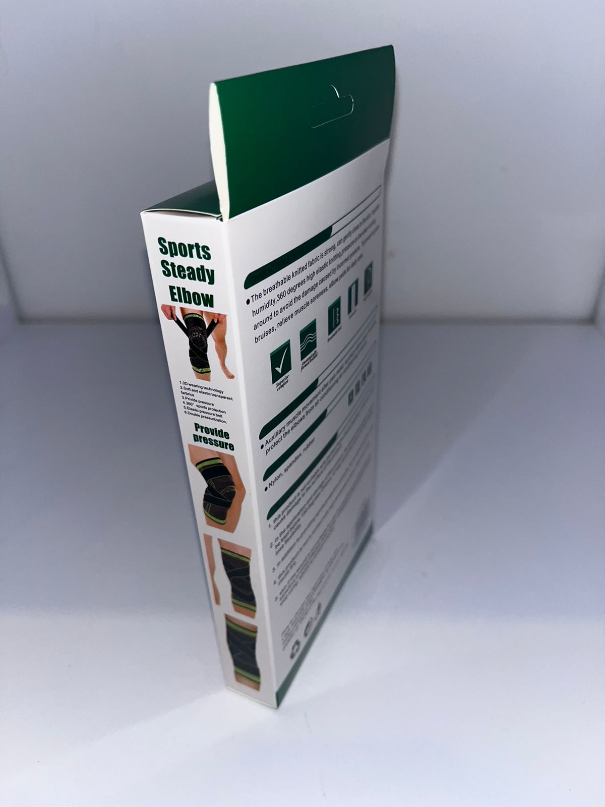 Miniatura 3 de rodillera con doble ajuste